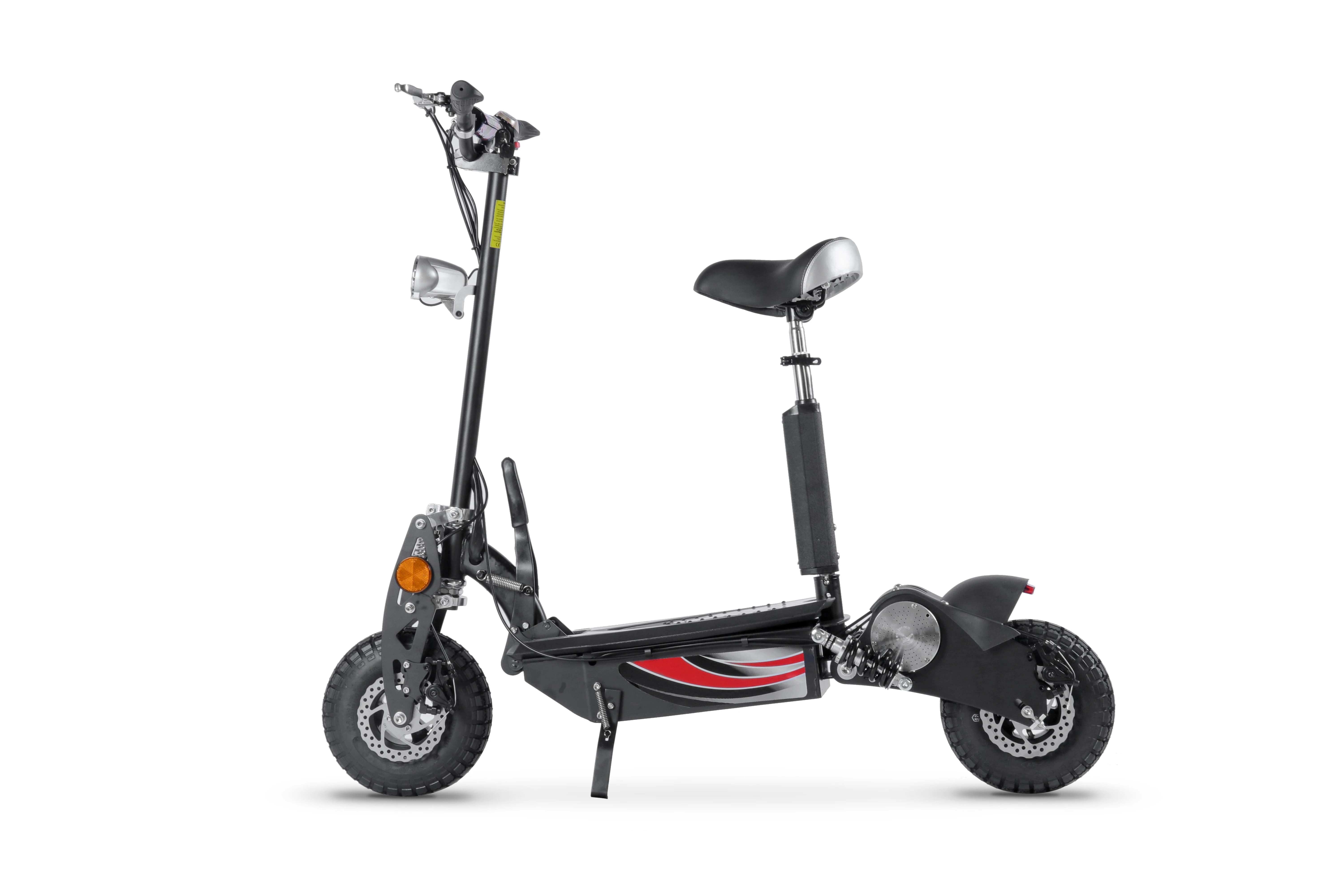 EU Warehouse Off Road Electric Mobility Scooter 10 Inch Fat Tire Folding Electric motorcycle for Adult E-scooter with seat