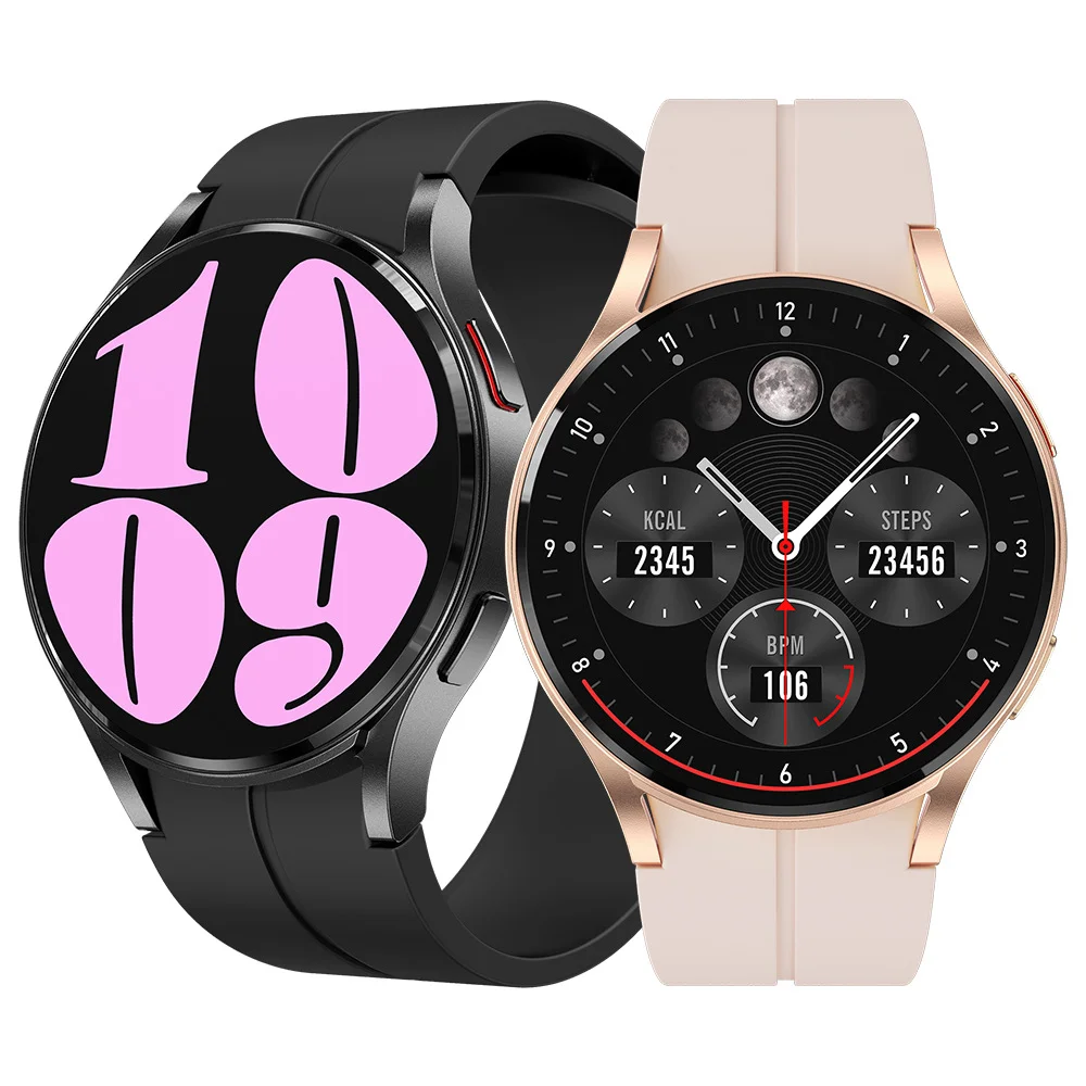 2024 smartwatch R6 PRO android BT call music fitness reply messages mujer men R6 PRO MAX round smart watch R6pro