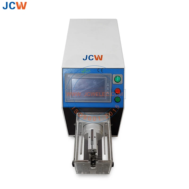 JCW-S600A classic model coax cable strip tool semi automatic coaxial wire rotary stripping machine