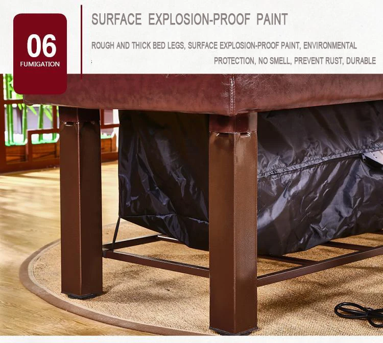 Steam bed physiotherapy whole body fumigation sweat loss sweat steaming bed