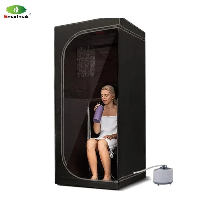 Portable Steam Sauna Spa Personal Indoor Sauna Tent Remote Control One Person Sauna for Relaxation at Home