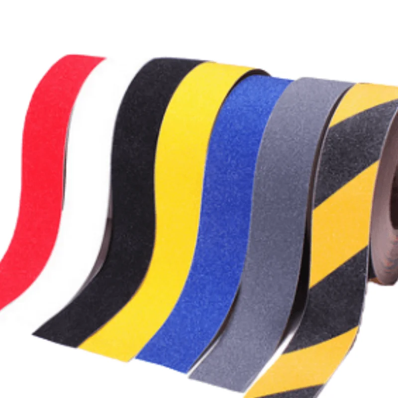 Non-Slip Stair Treads Traction Staircase Heavy Duty PVC PET Anti Slip Adhesive Tape For Stair Outdoor