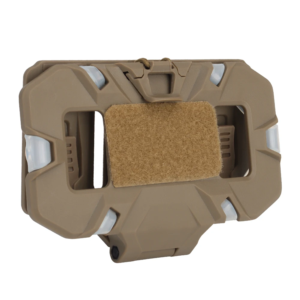 WOSPORT MOLLE Folding Navigation Mount Smart Devices Mounting Plate For Outdoor Sports