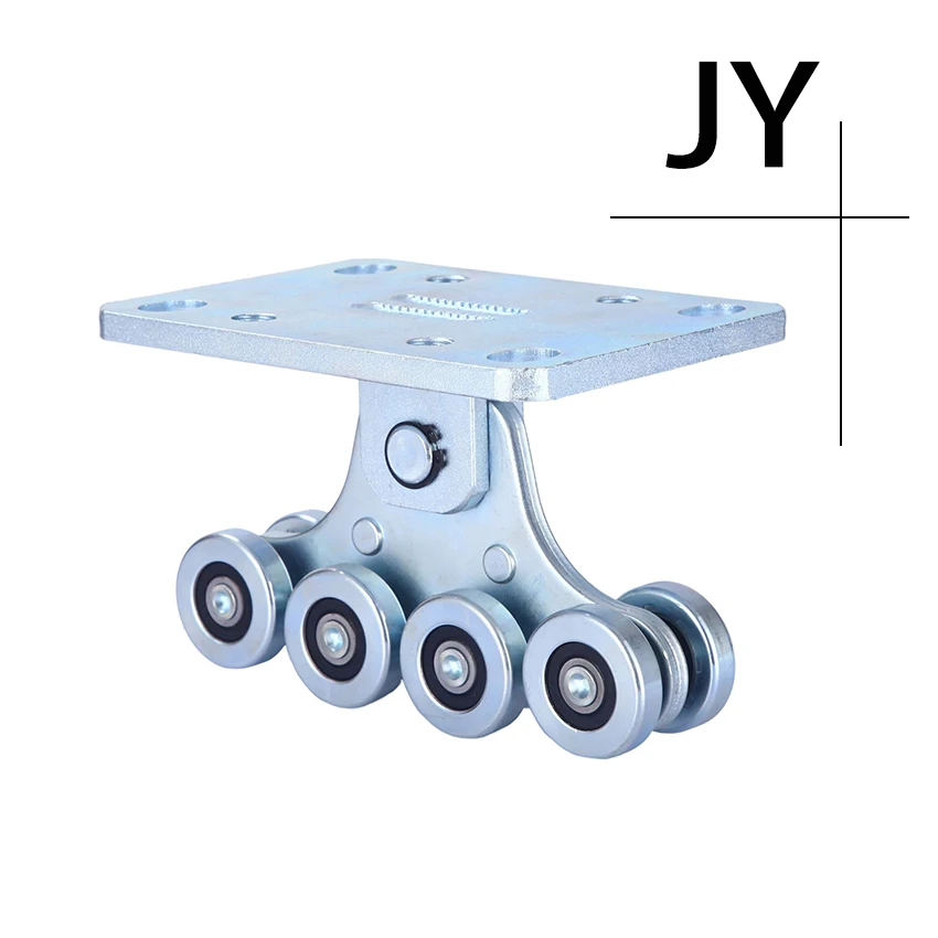 Universal Driveway Heavy Duty Entrance Gate Hardware Cantilever Sliding Gate Roller Wheel Fixing Plate