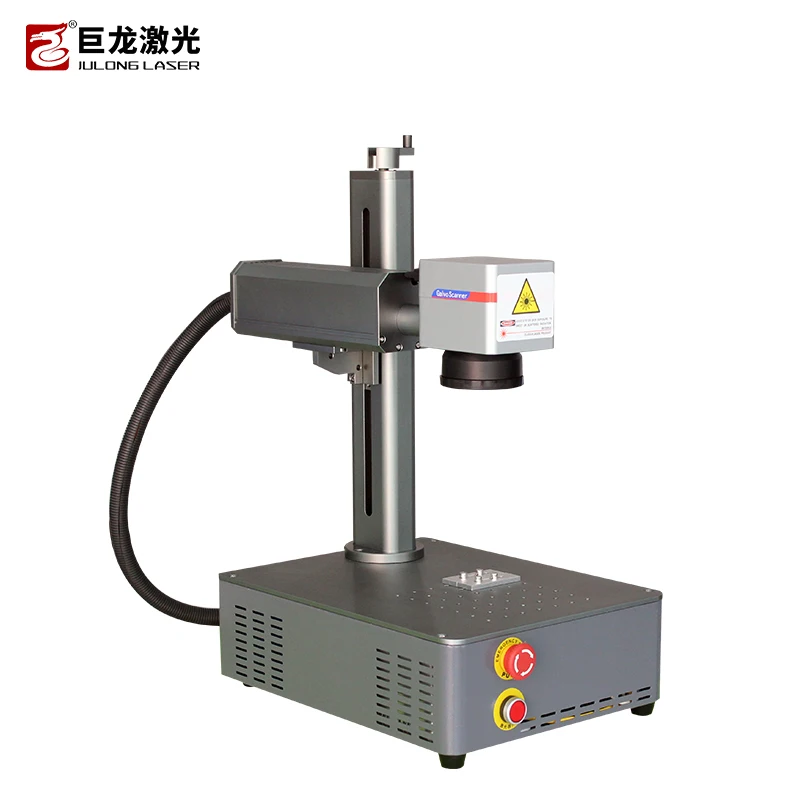 Portable Metal 20W Laser Marking Machine Manufacturers Desktop Mini Fiber Laser Marking Machine Price