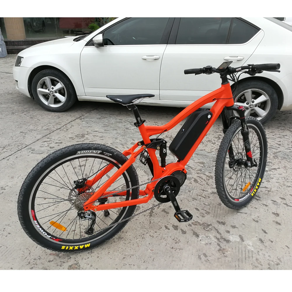  Рама для электровелосипеда bafang ultra m620/g510 48 в 1000 Вт 27 5 дюйма плоская Сварка полная подвеска широкая шина