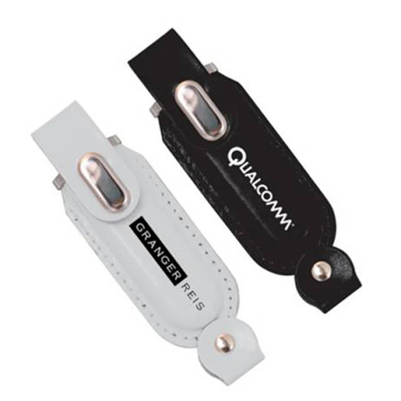 Custom Logo Leather Usb Stick Memory 2.0 3.0 Pendrive Usb Flash Drive Metal Custom Logo Usb Stick