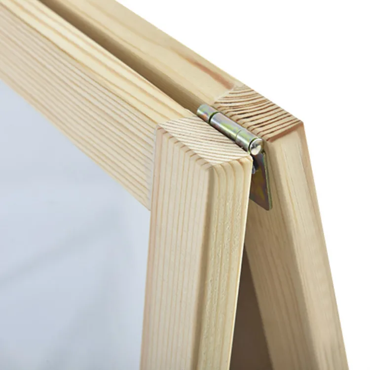 Wooden Art Easel Magnetic Whiteboard and Chalkboard Tabletop Drawing Board for Kids easel stand for painting