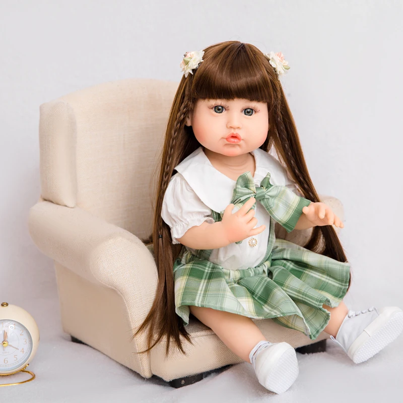 Made in china silicone reborn baby dolls newborn baby girl realistic for kids christmas gift