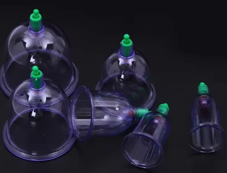 Chinese Medical Single Hijama Cupping Cup Jar Vacuum Cupping Cup Set Hijama Therapy Single Plastic Cupping Cups