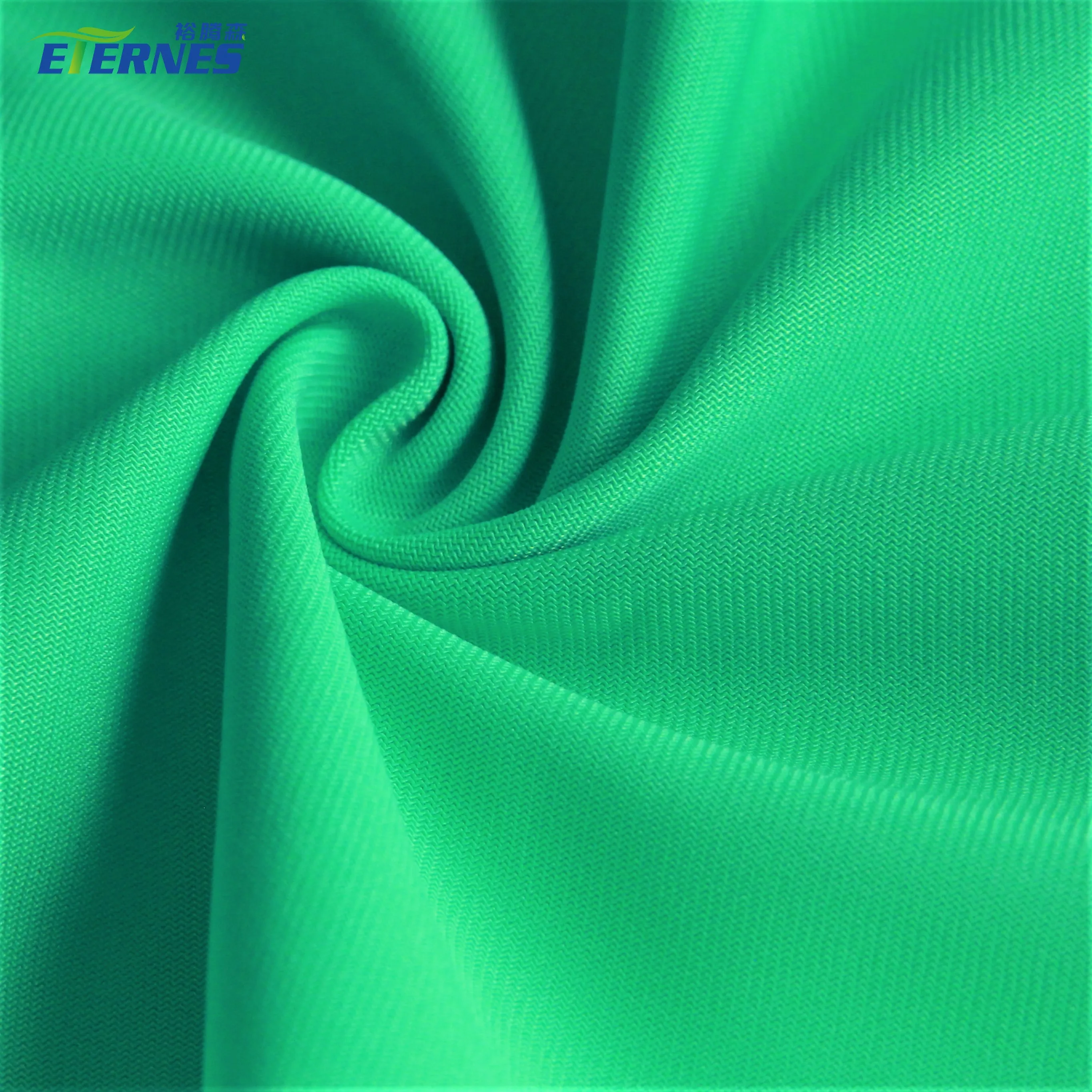 100% Polyester Dri-Fit Warp Knitted Plain Dye Fabric