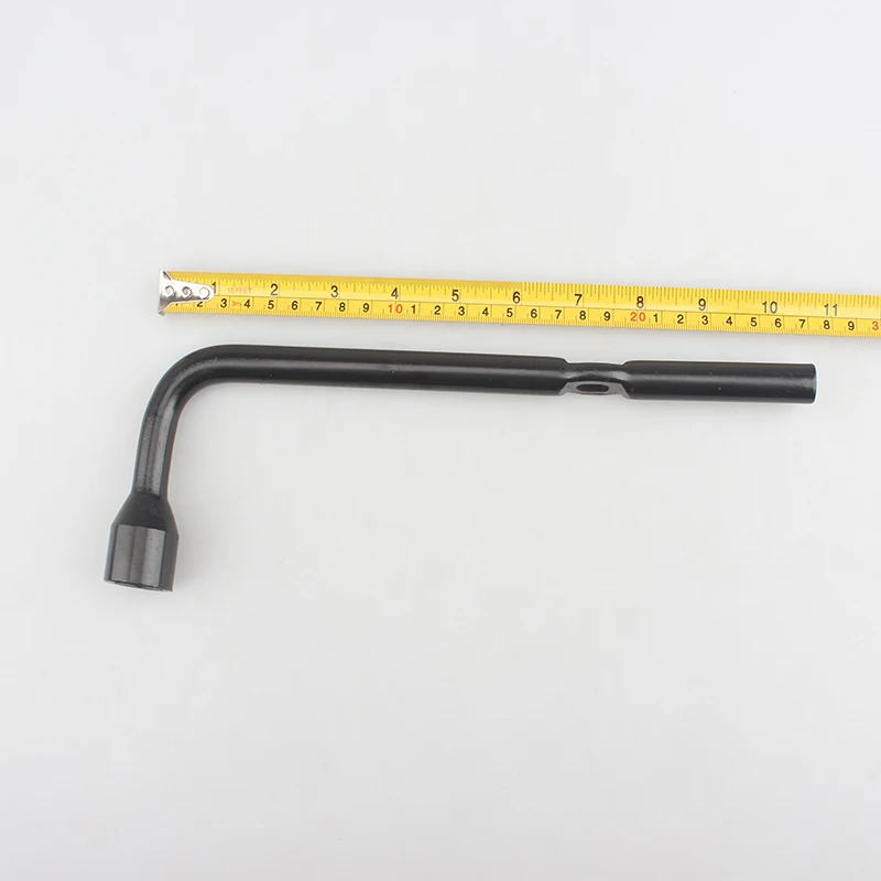 Multifunctional  L-shaped elbow screwdriver socket wrench for automobile tires