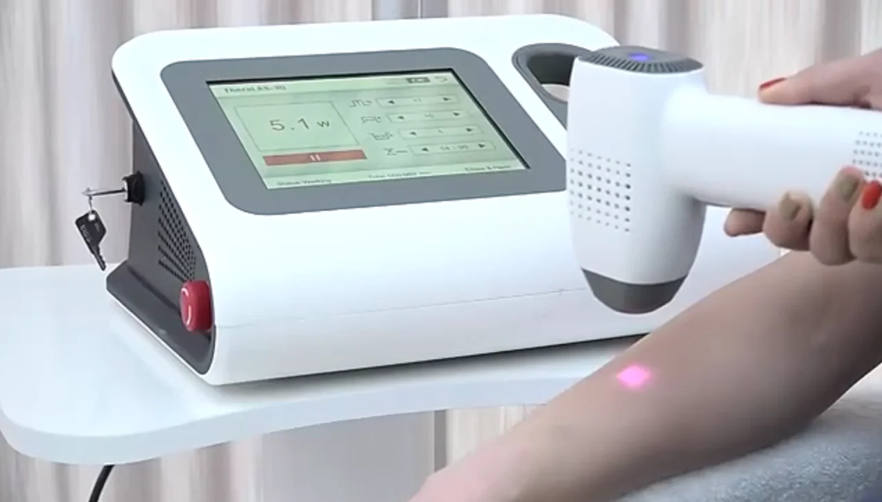 Портативное физиотерапевтическое устройство для лечения боли в плечах, лазерная терапия, физиотерапевтическое устройство