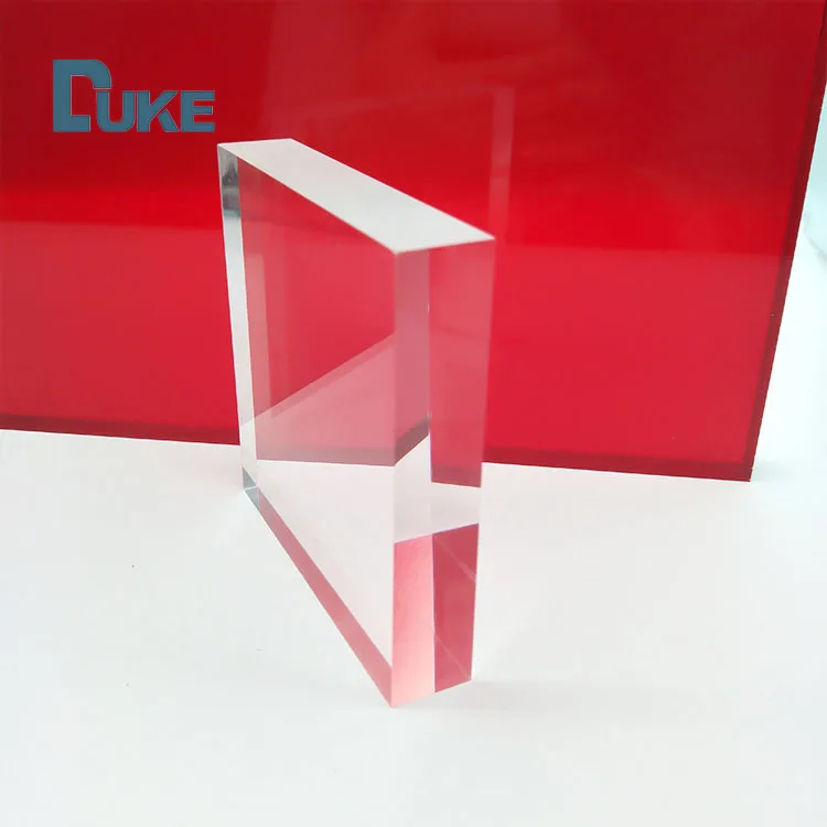  Прозрачные ПММА пластиковые листы Duke для