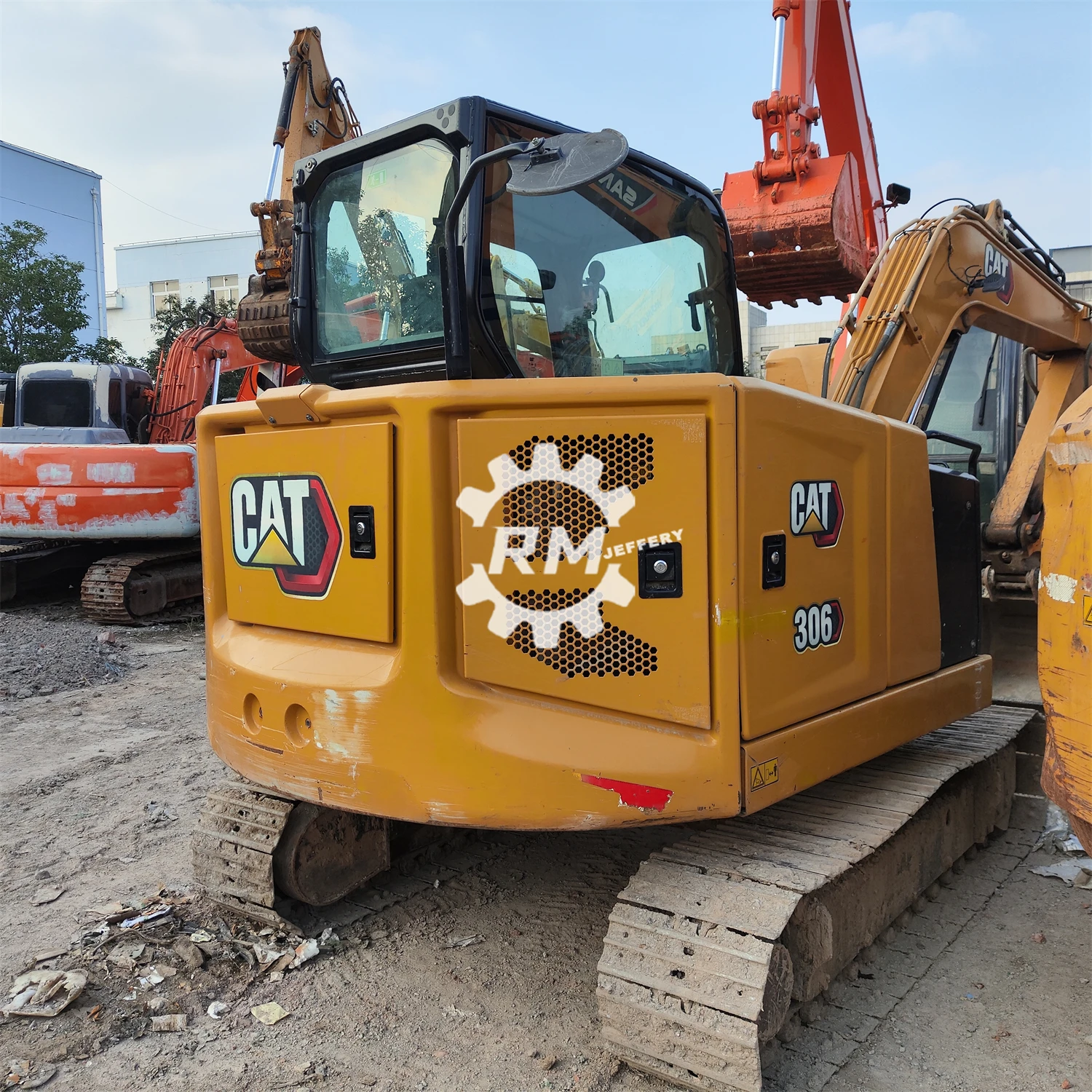 Original Painting Used Mini Excavator Cat 306 in Stock Caterpillar Excavator Cat 306 306e 306D with Low Price for Sale