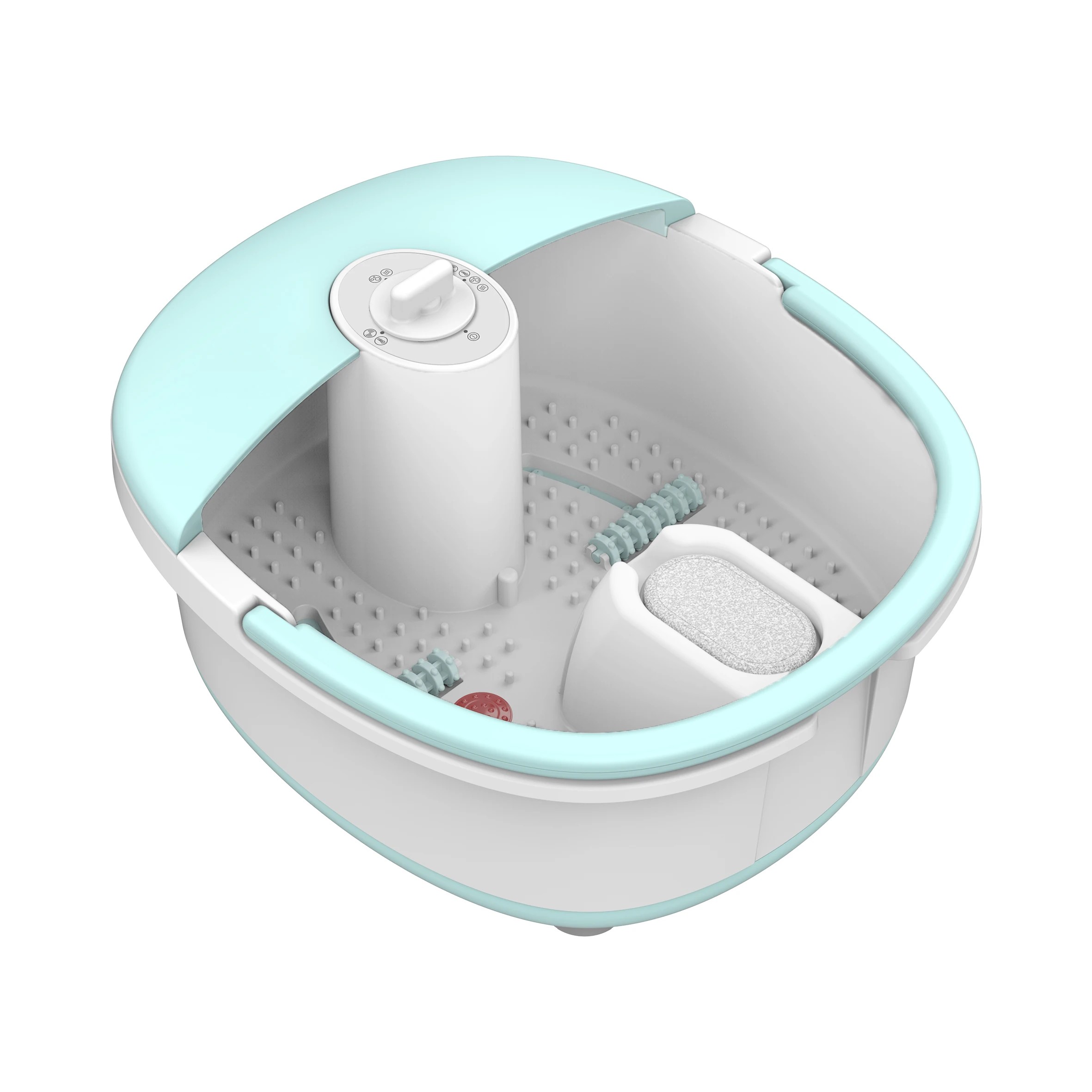 2023 Foot Spa Bath Massager with Heat Bubbles and Vibration Massage Bubble foot bath bucket Collapsible Foot Bath