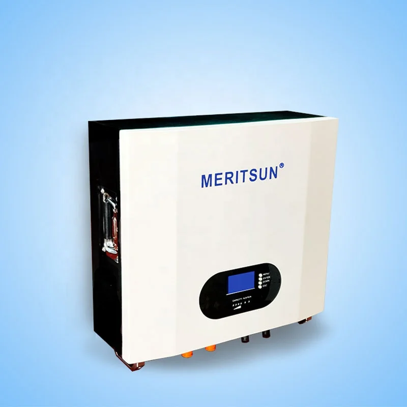 Solar Energy Storage System MeritSun Home Power Energy Wall 5kwh 51.2V 100Ah Lithium Titanate Battery Pack