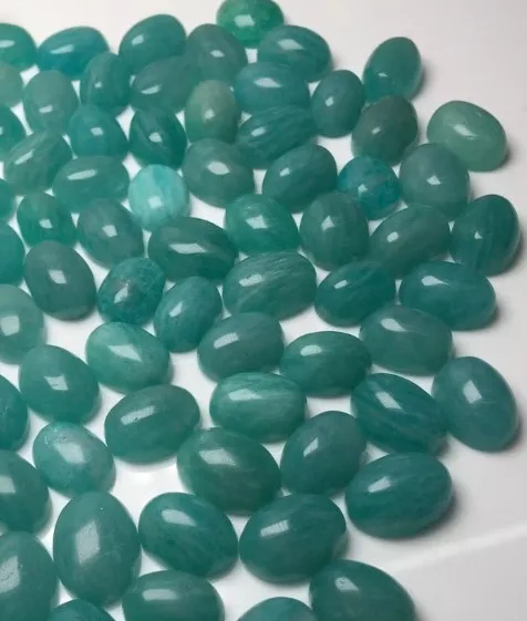 20mm Round Natural Amazonite Gemstone Cabochons