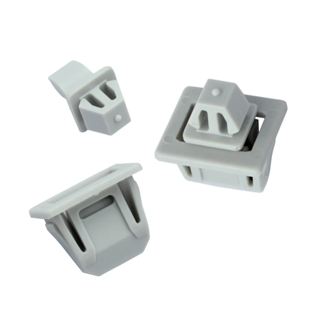 BX-01 Plastic Push Button Switch Plastic Push Door Catch Button Switch Push To Open And Close Door Lock Latch