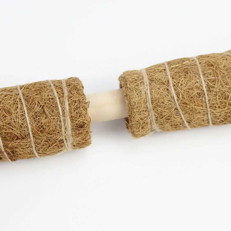 Plant Climbing Coir Totem Pole Coconut Palm Sticks Moss Pole Coir Plant Support Totem Moss Pole For Plants