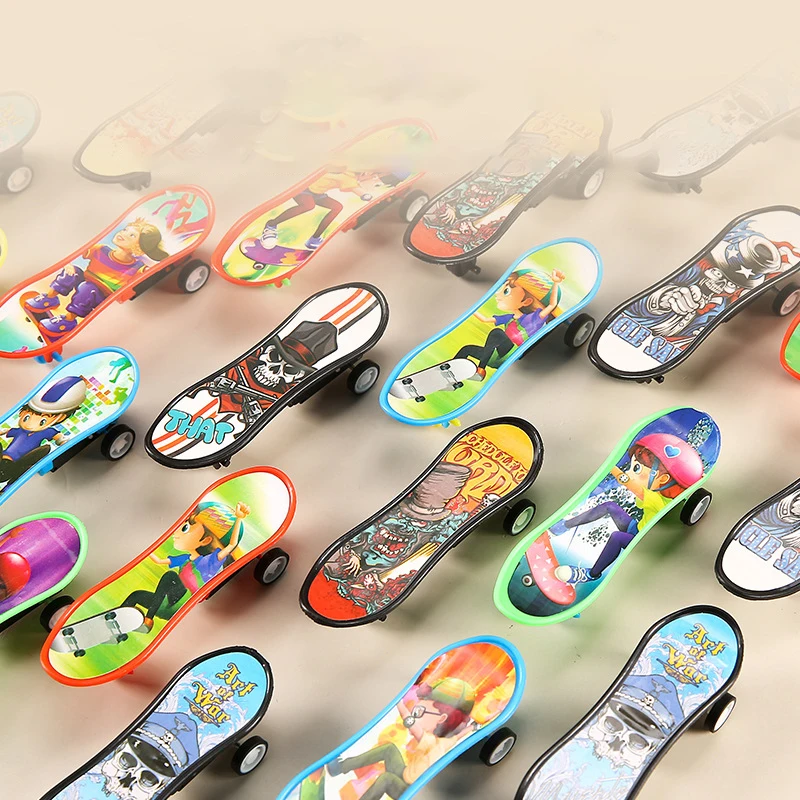 S180  Cartoon Finger Skateboard Mini Fingertip skateboard Finger Board Skateboard Fingerboard