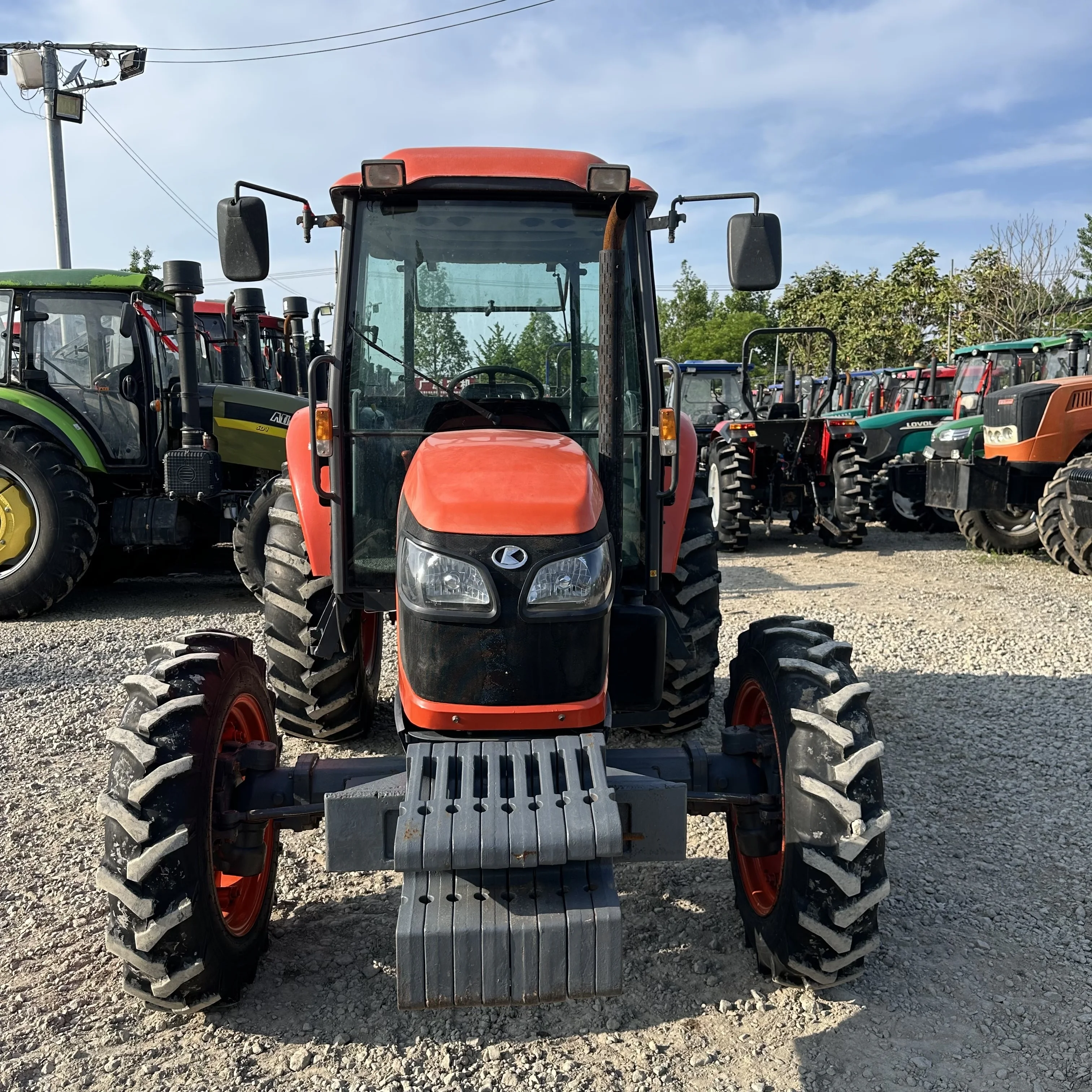 Поставщик фабрики KUBOTA M954KQ 95HP 4WD Подержанный сельскохозяйственный