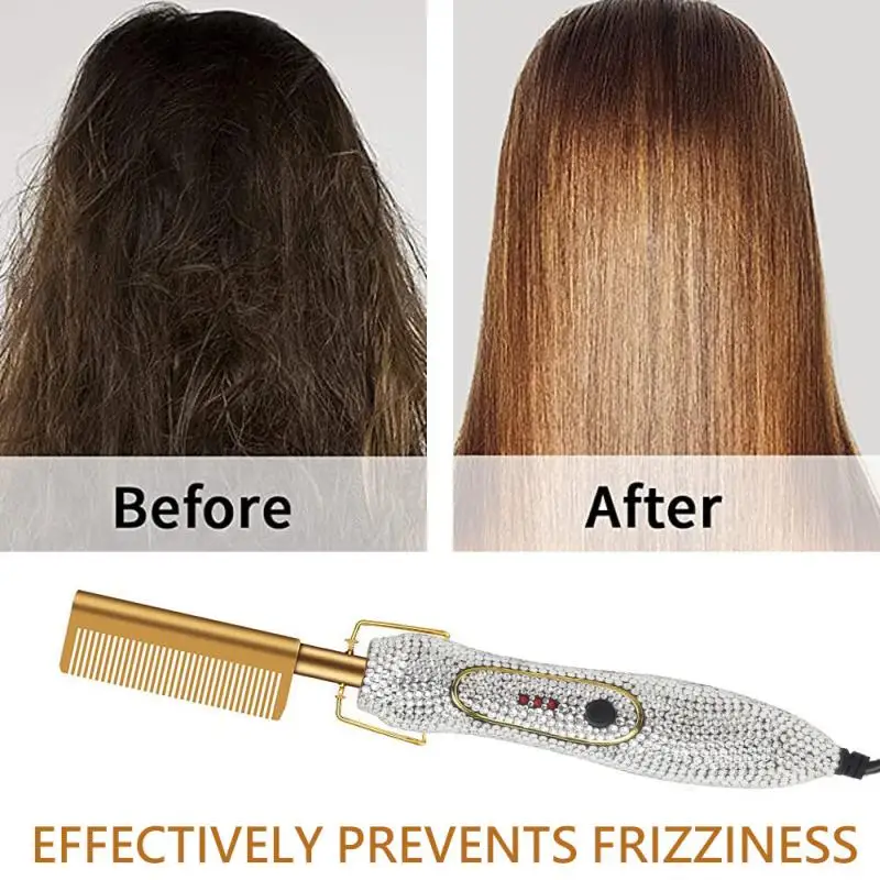 Straightener Brush Hair Straightener Comb Straight Hair Comb Straightener Brush Sma