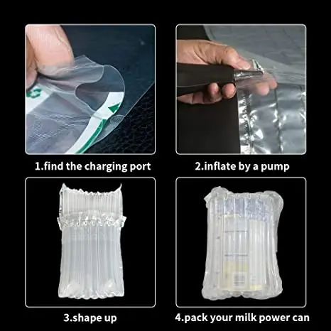 Portable Inflatable Packaging Bag Milk powder Tablet laptop Air Cushion Wrap Air Column Letter Bubble Sac Plastique Gonflable