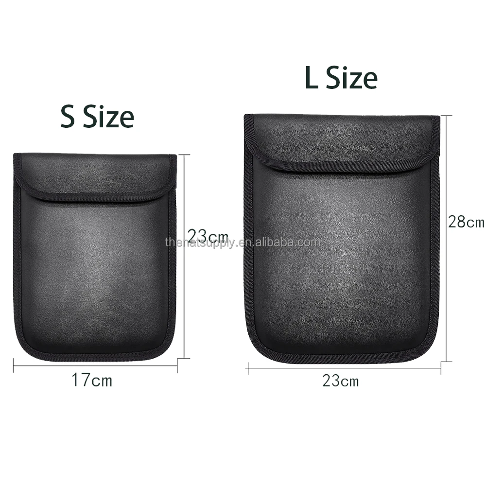 Faraday Dry Bag Anti-Radiation Cell Phone Sleeve Waterproof GPS & RFID Signal Blocking for Travel for Pregnant Users