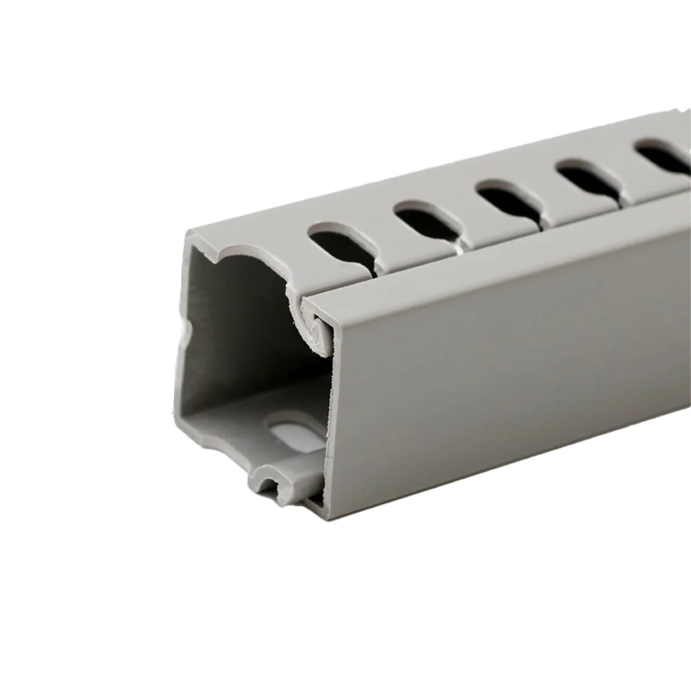 Advanced Equipment Grey Electrical Cable Trunking Plastic PVC Wiring Duct Cable Trays