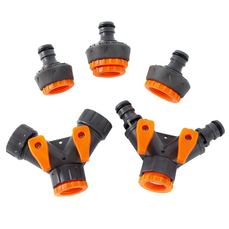 Lingzhen With garden car wash equipment quick connector ABS 1/2 3/4 inch quick connector nipple