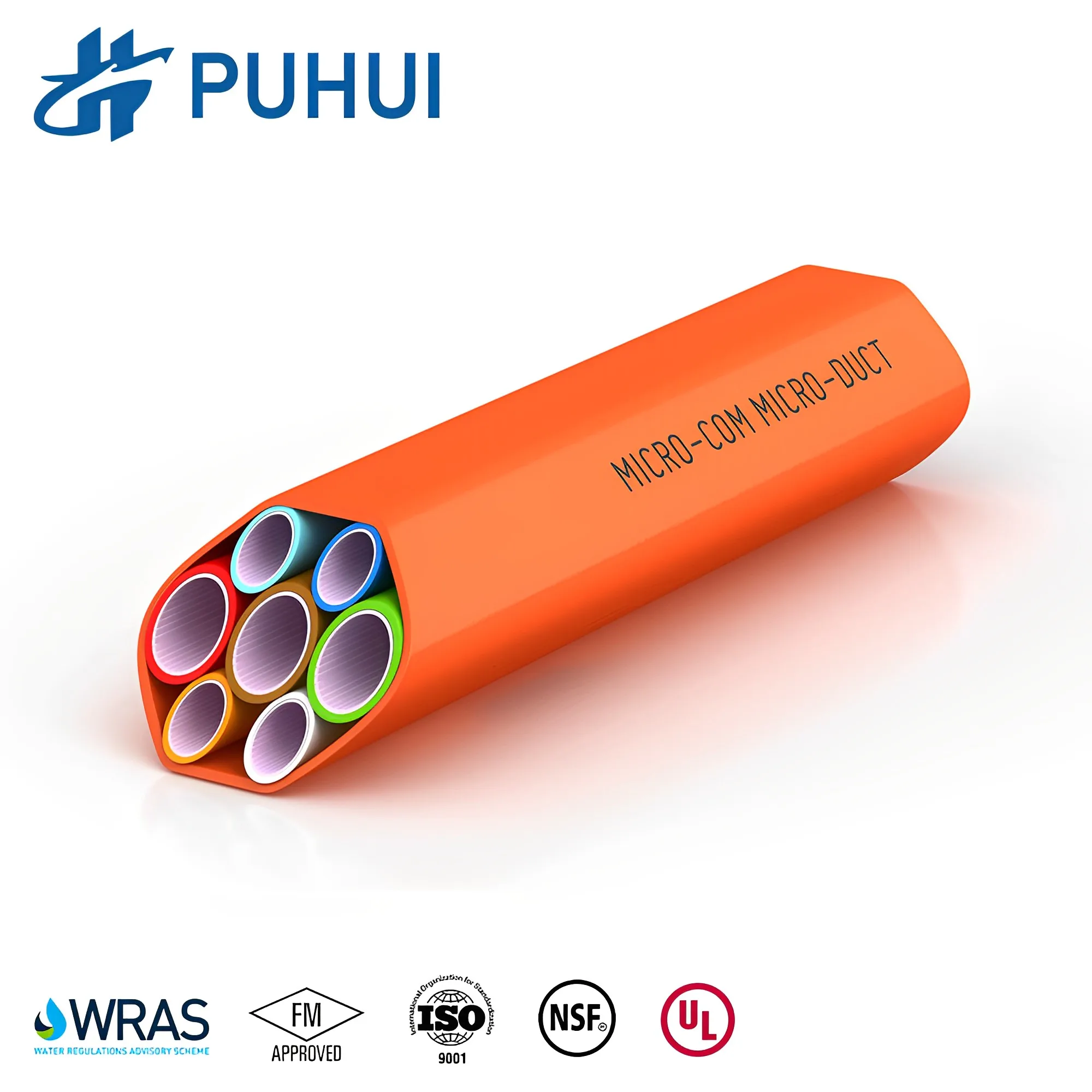 Free Sample 2 4 7way Hdpe Micro Duct Direct Buried Bundle Db Tube For Optic Fiber Air Blowing Cable Microduct Pipe