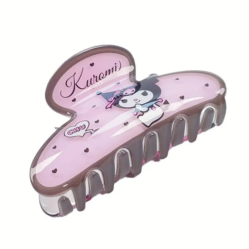 High Quality Cartoon Hair Claw Clip Cinnamoroll My Melody Stylish Barrette For Women