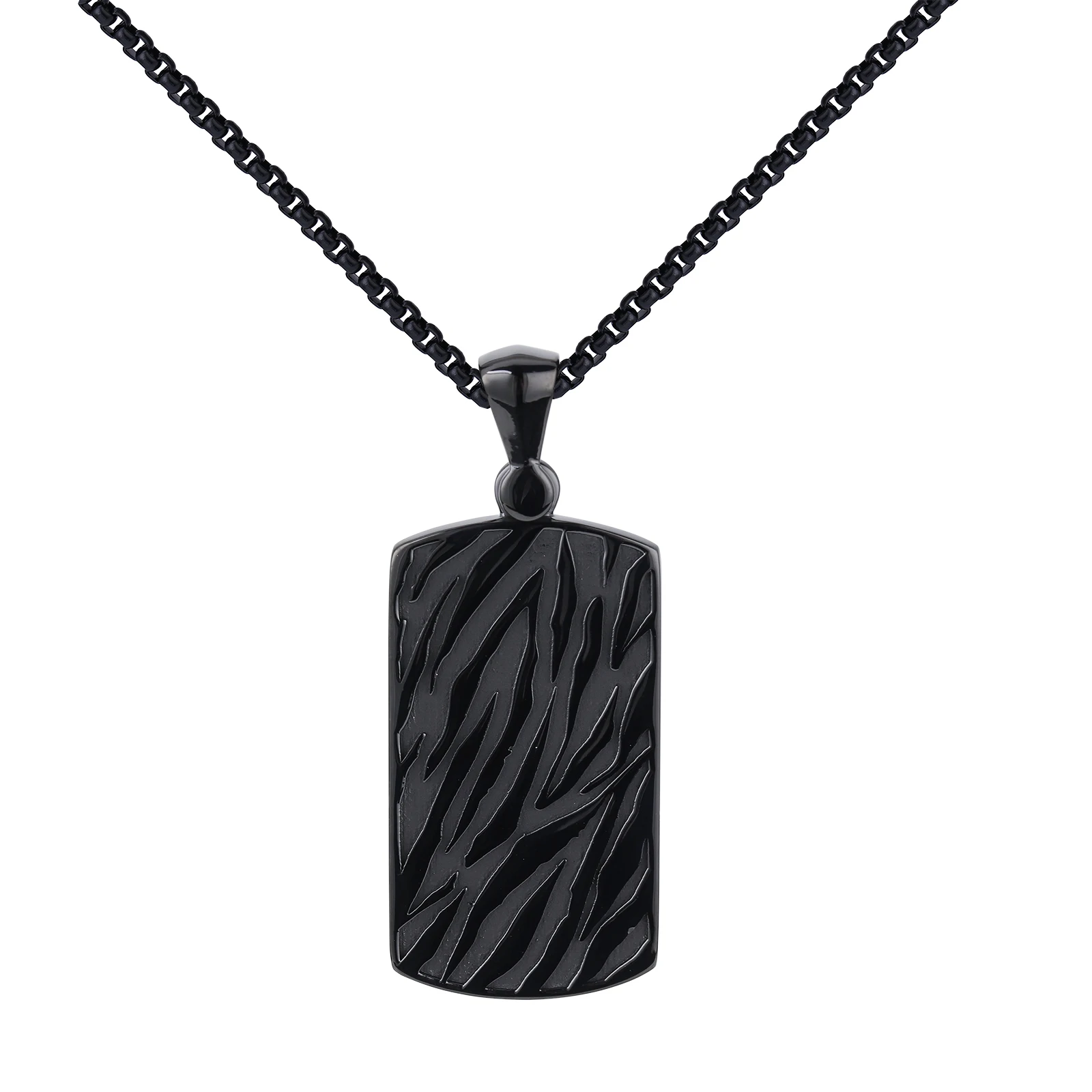 
Animal Skin Texure Pendant Designer Necklace 