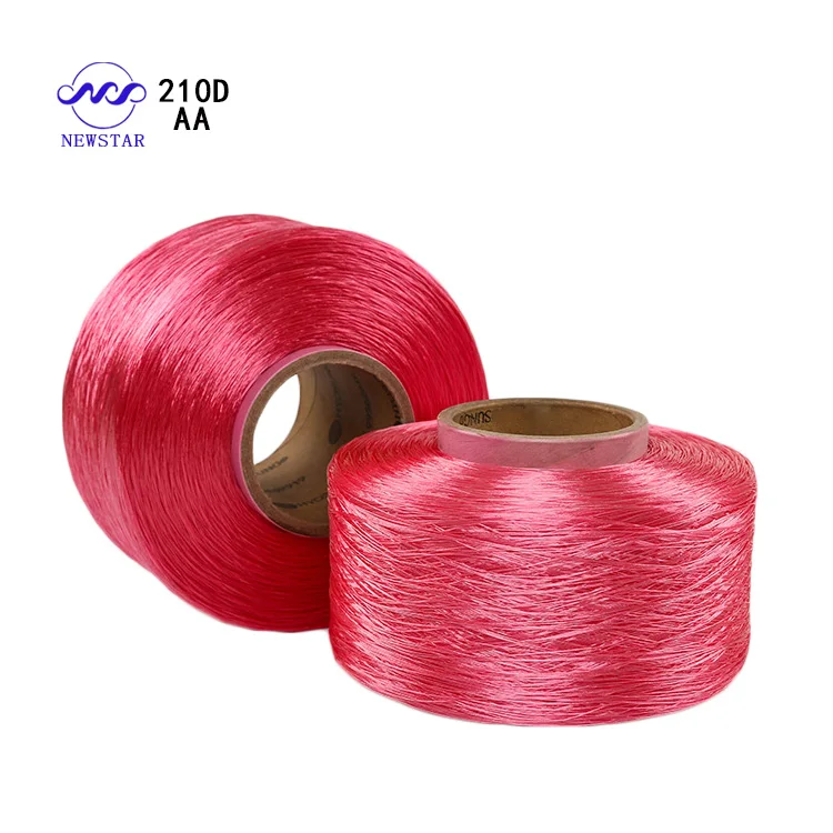 High quality customized dope dyed color bare elastane thread newstar 210D AA first grade naked spandex yarn