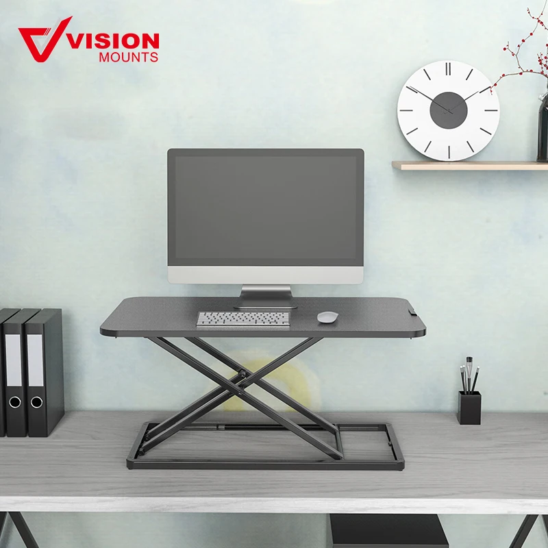 VM-GSD71 монитор сидеть стенд с регулировкой по высоте стоящий стол газовая пружина подъемный для ноутбука