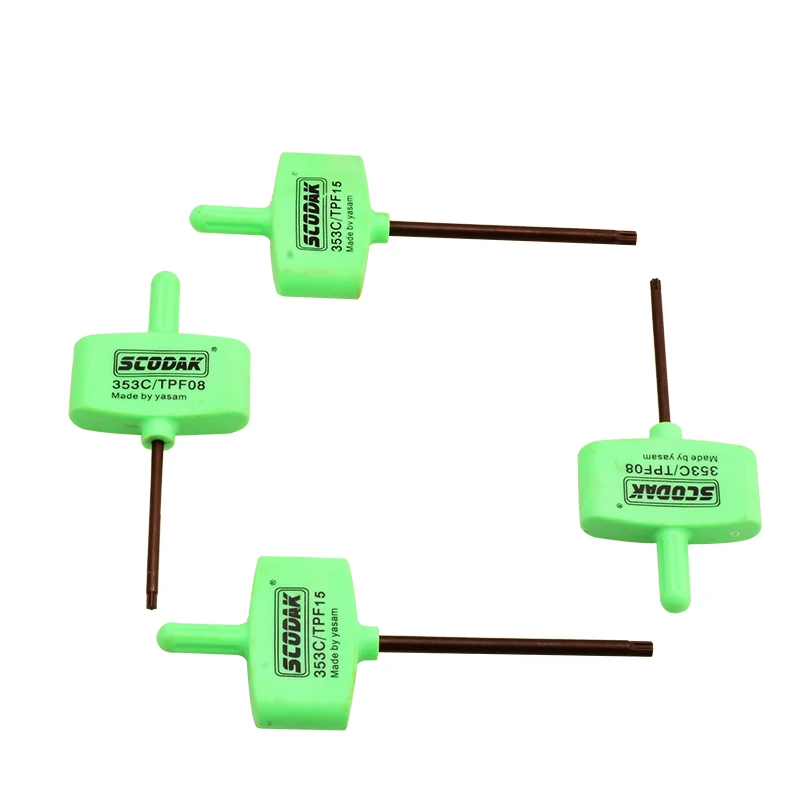 SCODAK for carbide inserts Flag type screwdriver torx keys