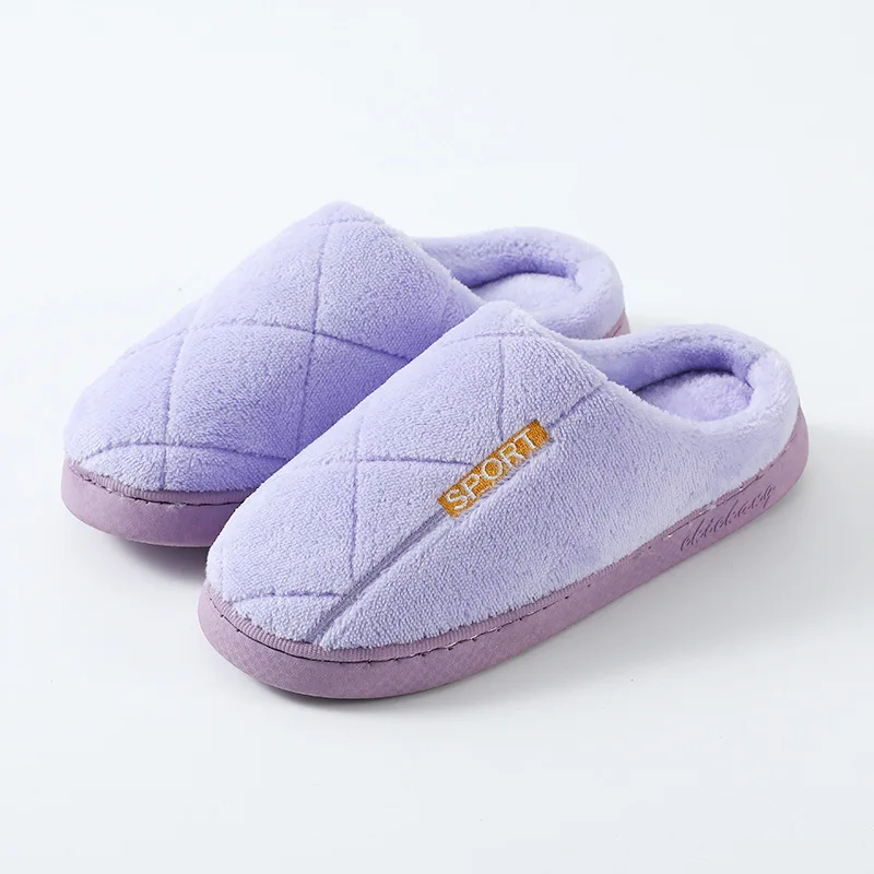 Cotton soft and flexible marshmallow like comfort and warmth reduces muscle fatigue custom winter slippers