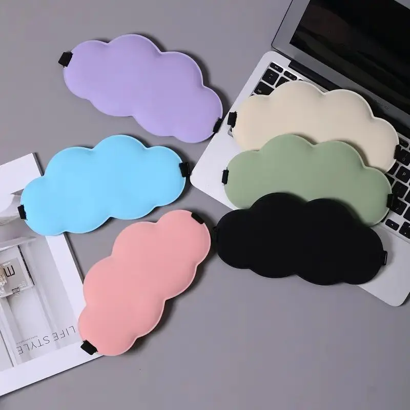 OEM ODM custom logo 3D sleep cloud light weight no pressure eye mask