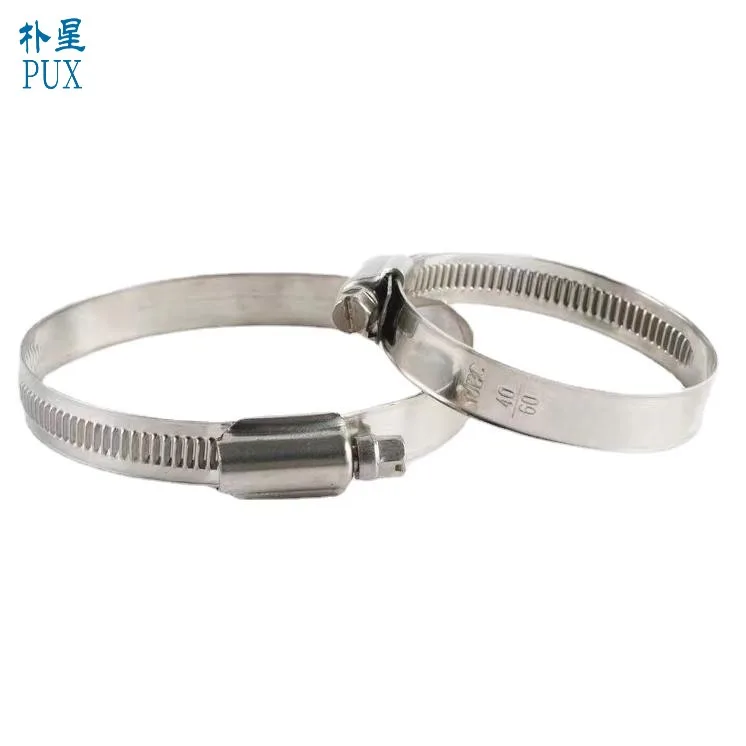 201 304 316 Stainless steel German type hose clamp 9mm 12mm width  with a variety of specifications