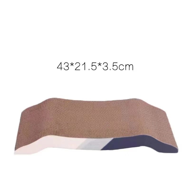 Premium Scratch Textures Design Double-Sided Corrugated Cat Scratch Pad Cardboard Cat Scratcher Cat Scratching Board