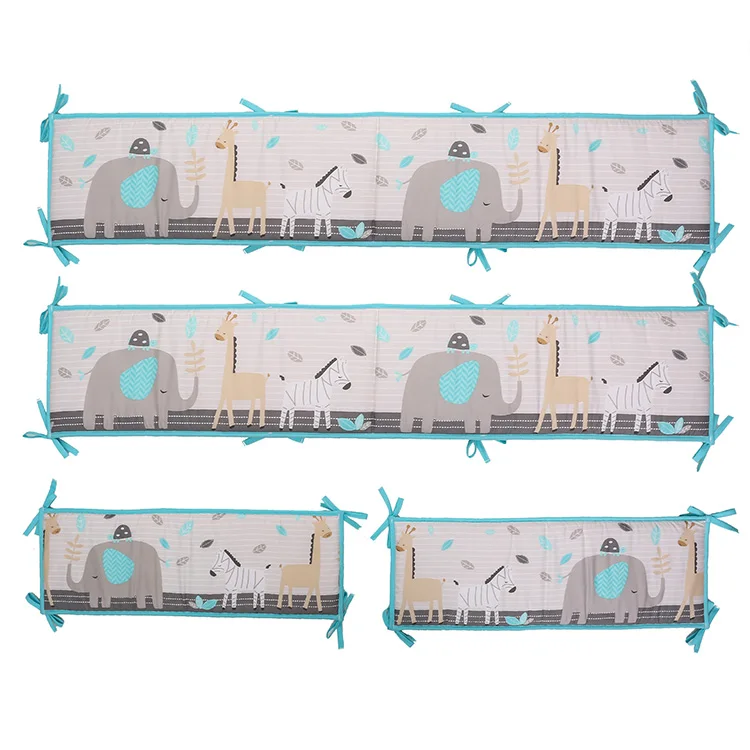 2022 Wholesale Crib Baby Animals Comforter Set Bedding