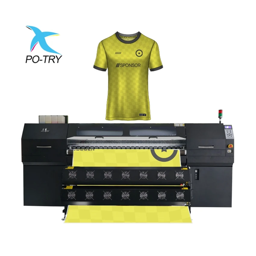 1.8m 64inch sublimation printer machine vinyl Digital flex Printing Machine Banner Price large format eco solvent printer