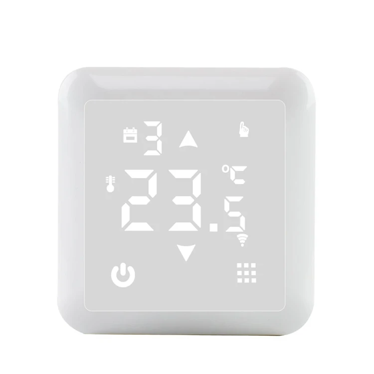 Touch Screen Heating Floor System Underfloor App Remote Control Wireless Thermostat Smart Home Programmable Controller