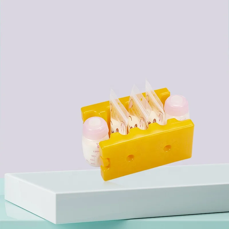 
V-Coool Dry Reusable ice brick pack without GEL for cooler bag and brest milk storage 
