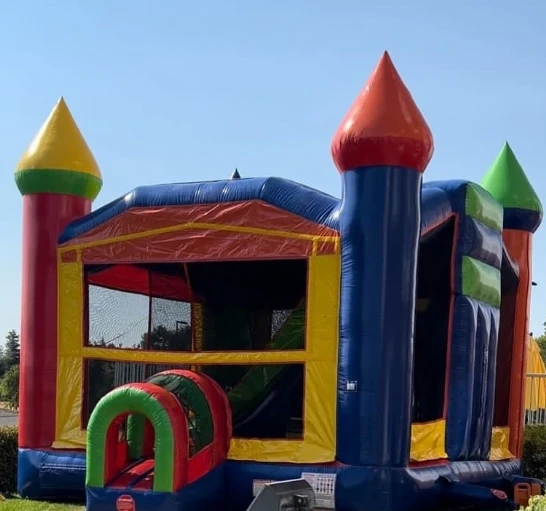 Commercial grade 5 in 1 Carnival for kids outdoor indoor inflatable sport game