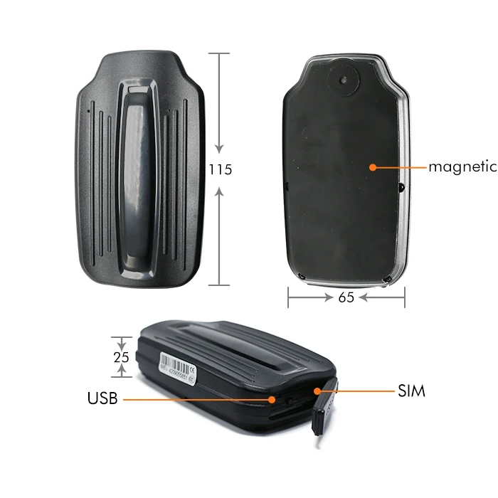 LK900A 2020 4G Magnetic Micro GPS Tracker A-GPS GPS Tracking Equipment