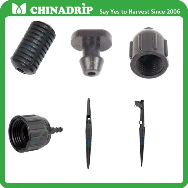 Greenhouse Irrigation 4 Way Fogger Garden Nozzle Micro Spray Stake Drip for Other Watering & Irrigation System