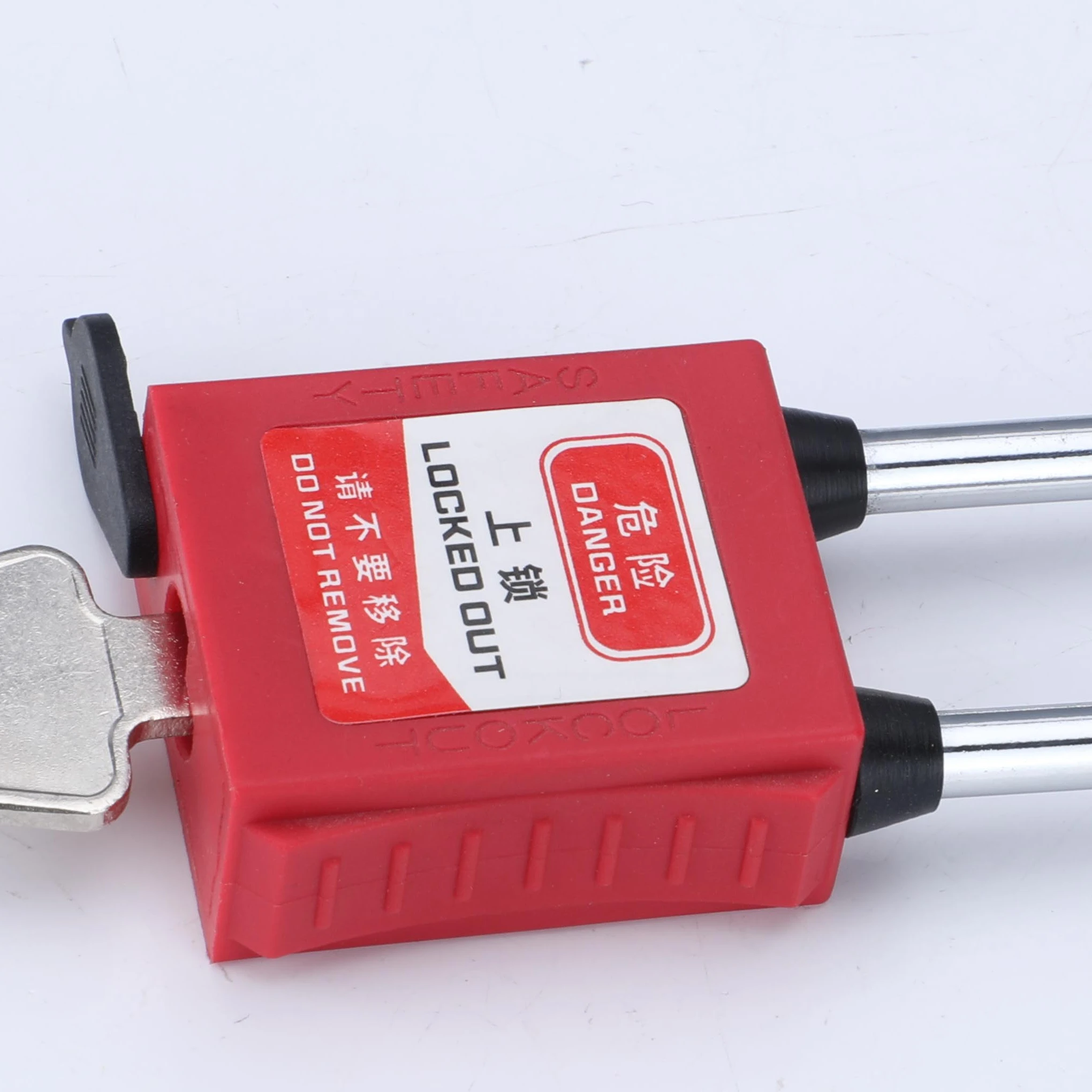 
Door Lock Safety Padlock Warehouse Low Price High Quality Iron SP01P76B Lockout CN;ZHE 76mm KHAN 6mm Red Green Yellow 