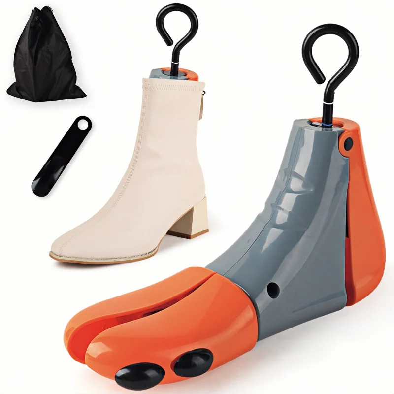 One rod adjustable length and width boot tree Hard plastic shoe tree Martin shoe expander Adjustable stretcher expander